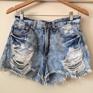 Forever 21 high-waisted shorts